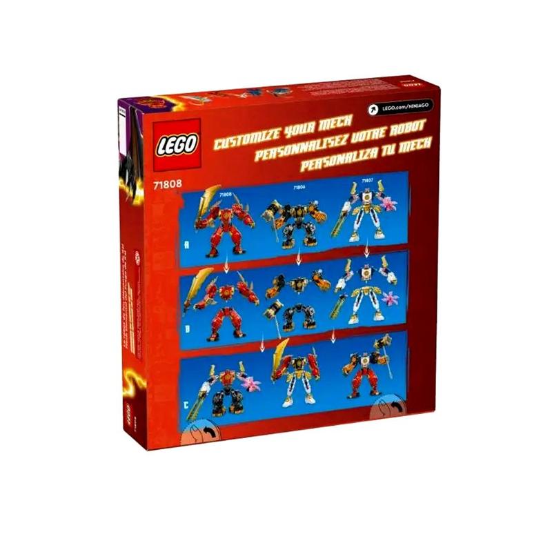 Lego Ninjago Set Robô do Fogo Elemental do Kai 71808 - 322 Pcs